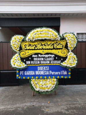 Papan Bunga Duka di Pamekaran
