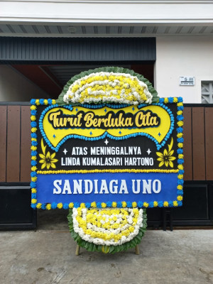 Papan Bunga Duka di Pamekaran